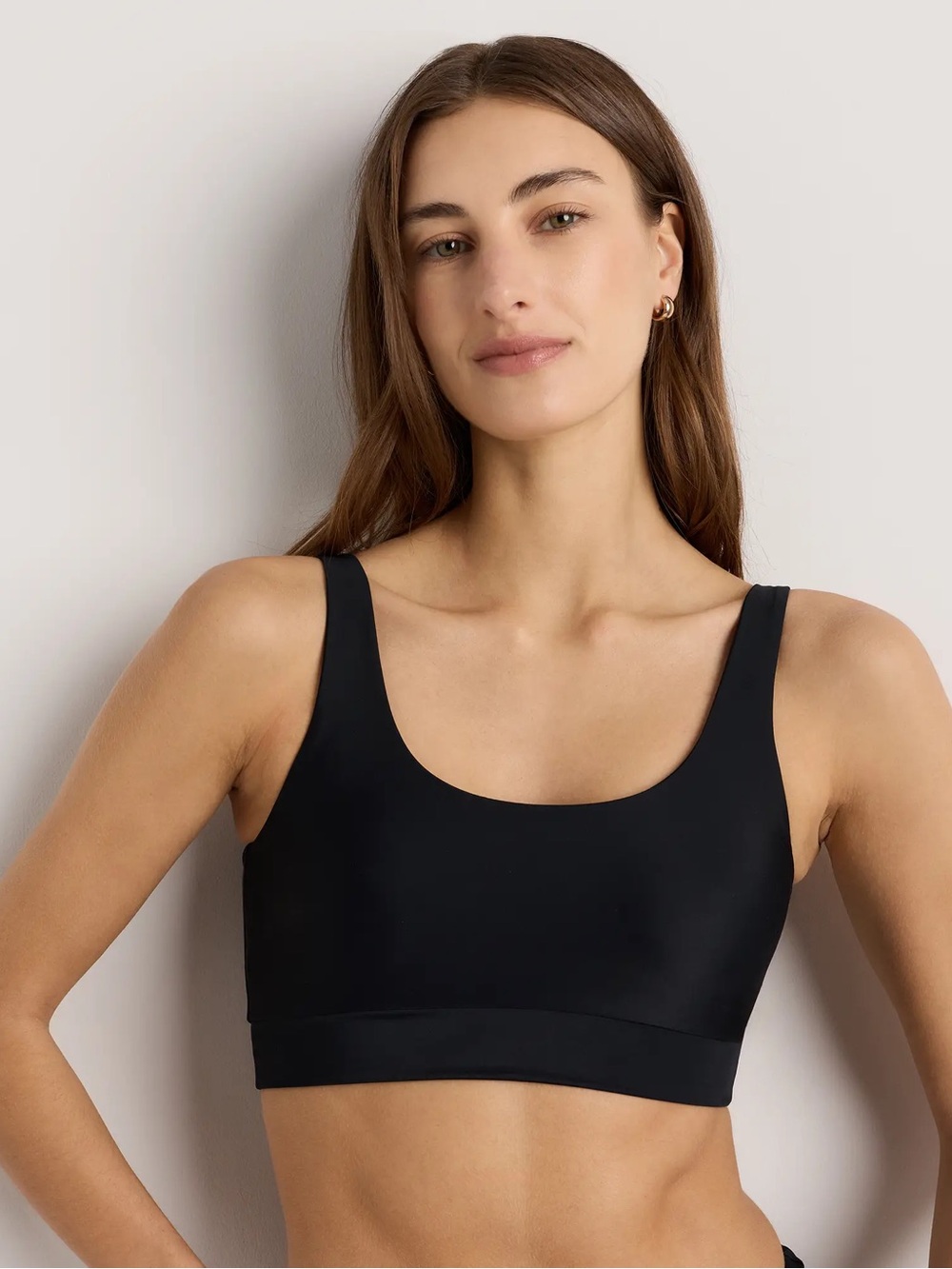 Quince Italian Tank Bikini Top NWT